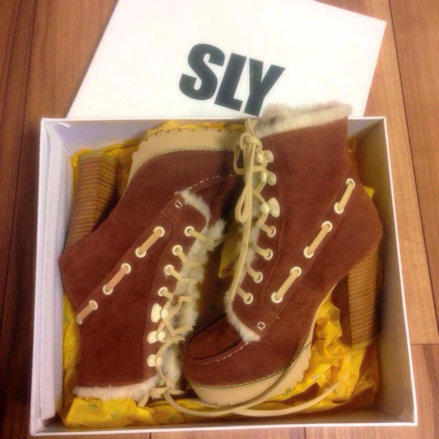 SLY(スライ)のSLYファートレッキングブーツ レディースの靴/シューズ(ブーツ)の商品写真