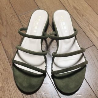 シップスフォーウィメン(SHIPS for women)の【新品】SHIPS取扱 REMME : 3ストラップサンダル(サンダル)