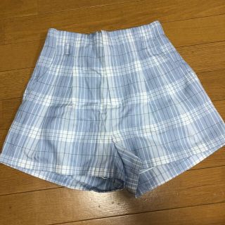 ヘザー(heather)のチェック柄ショーパン(ショートパンツ)