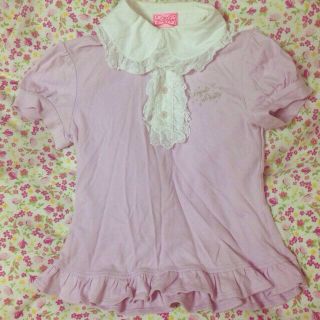 アンジェリックプリティー(Angelic Pretty)のラベンダーのカットソー(カットソー(半袖/袖なし))