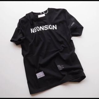 アンユーズド(UNUSED)のneonsign  ASKTシャツ (8640購入)(Tシャツ/カットソー(半袖/袖なし))