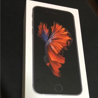 アップル(Apple)のiPhone6s 128GB スペースグレー 新品 SIMフリー対応可能(スマートフォン本体)