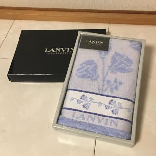 ランバン(LANVIN)のLANVIN フェイスタオル(タオル/バス用品)