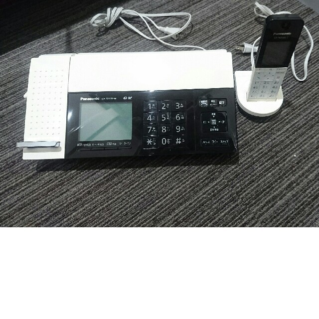 Panasonic　デジタルコードレスFAX 子機1台付き スマホ連動 Wi-F