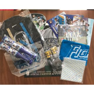 ホッカイドウニホンハムファイターズ(北海道日本ハムファイターズ)の日本ハムファイターズ グッズ②まとめ★日ハム★札幌ドーム来場プレゼント他全16点(応援グッズ)