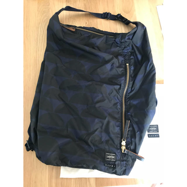 marni porter 3 way bon sack 黒 紺