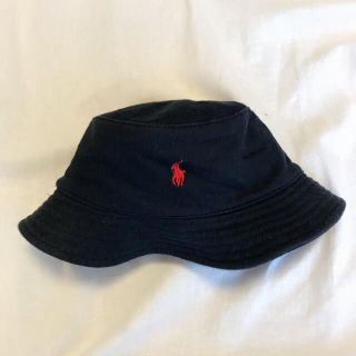 ラルフローレン(Ralph Lauren)のラルフローレン 帽子 48cm ネイビー(帽子)