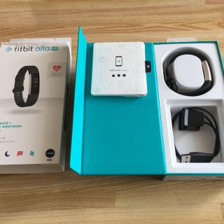 フィットフィット(fitfit)のfitbit alta HR （largeサイズ）(ウォーキング)