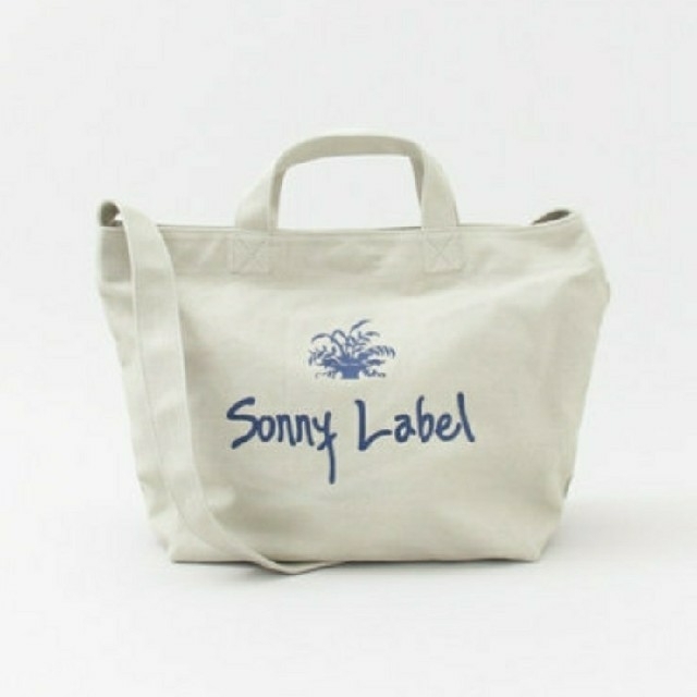 Sonny Label(サニーレーベル)のSonny Label ロゴ入り2wayコットンミニトート レディースのバッグ(トートバッグ)の商品写真