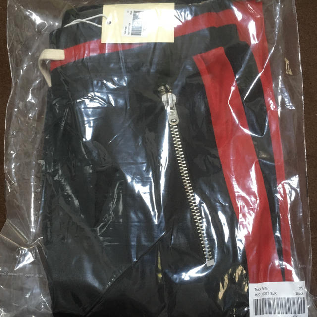 mnml Track Pants black/red 3