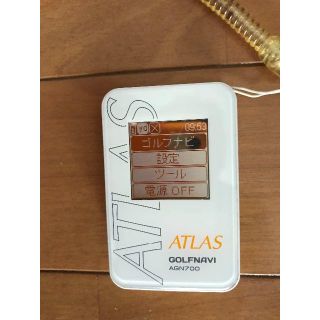 ユピテル(Yupiteru)のATLAS　GOLFNAVI　AGN700(W)　ホワイト(その他)