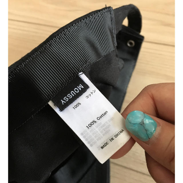 moussy(マウジー)のmoussy キャップ 新品試着のみ 美品 レディースの帽子(キャップ)の商品写真