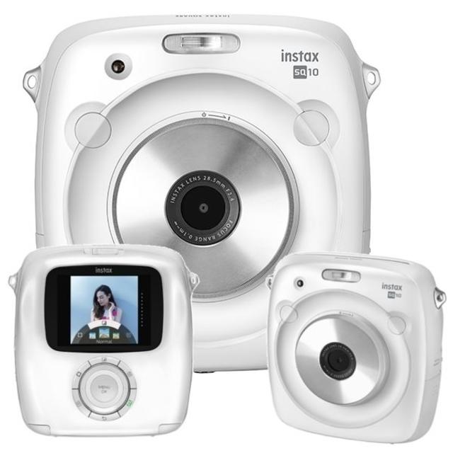 新品未使用・未開封　デジタルチェキ　instax スクエア sq10　ホワイト重量