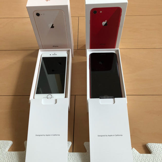 iPhone8 64G SIMフリー（SIMロック解除済)-