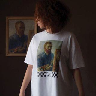 ヴァンズ(VANS)の VAN GOGH vans tee シャツ ゴッホ S(Tシャツ/カットソー(半袖/袖なし))