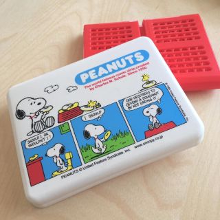 スヌーピー(SNOOPY)のスヌーピー☆ランチボックス 折り畳み式(弁当用品)