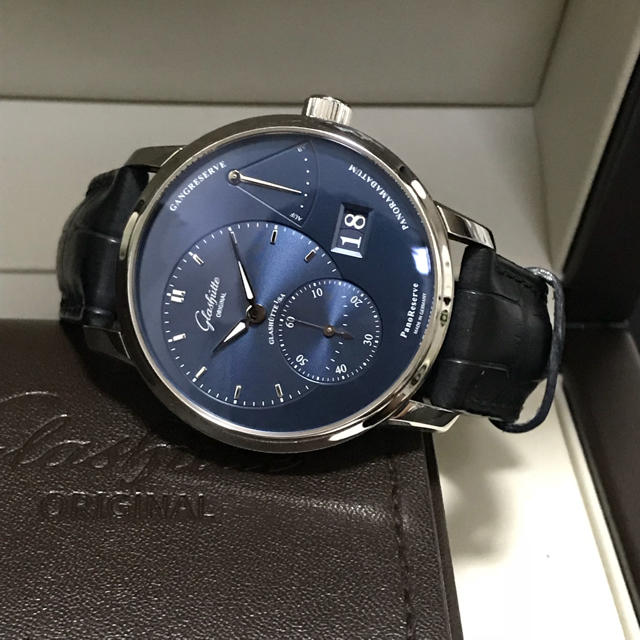 Glashutte Original(グラスヒュッテオリジナル)の【極美品】グラスヒュッテオリジナル パノリザーブ メンズの時計(腕時計(アナログ))の商品写真