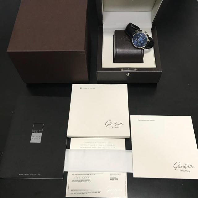 Glashutte Original(グラスヒュッテオリジナル)の【極美品】グラスヒュッテオリジナル パノリザーブ メンズの時計(腕時計(アナログ))の商品写真