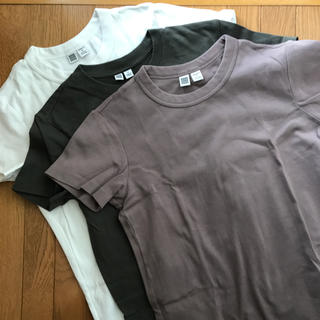 ユニクロ(UNIQLO)のUNIQLOクルーネックTセット3枚！M サイズ(Tシャツ(半袖/袖なし))