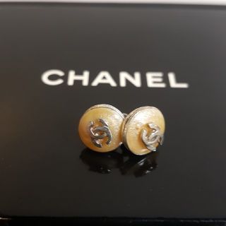 シャネル(CHANEL)のシャネル ヴィンテージ ココマーク シルバーピアス(ピアス)