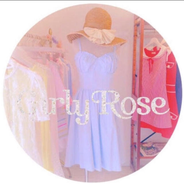 girlyrose キャミワンピース ドレス ストライプ