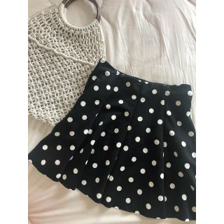 ザラ(ZARA)のZARA ドットミニスカート(ミニスカート)