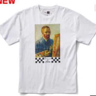 ヴァンズ(VANS)の新品 VANS van gogh ゴッホtee Tシャツ Mサイズ(Tシャツ/カットソー(半袖/袖なし))