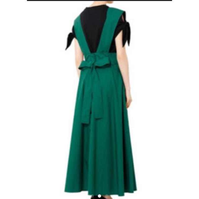 LE CIEL BLEU(ルシェルブルー)のルシェルブルー  high-waist flare skirt  グリーン レディースのスカート(ロングスカート)の商品写真