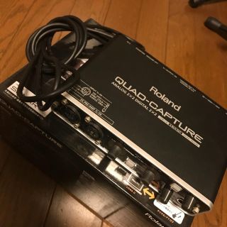 ローランドディージー(Roland)のRoland QUAD-CAPTURE UA-55 箱アリ(オーディオインターフェイス)