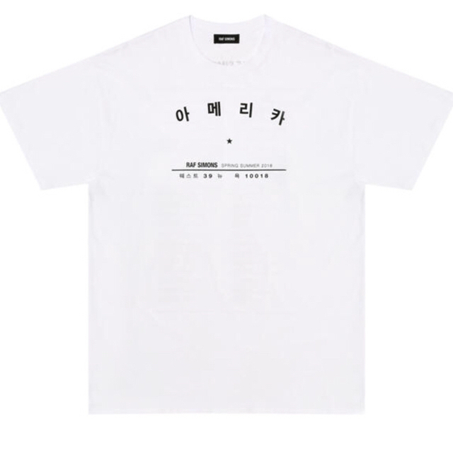 RAF SIMONS(ラフシモンズ)のRAF SIMONS Tシャツ メンズのトップス(Tシャツ/カットソー(半袖/袖なし))の商品写真