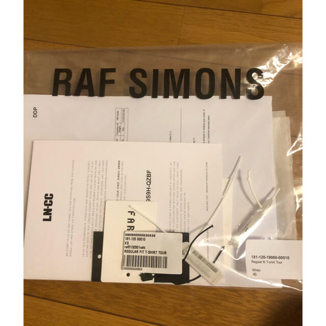 RAF SIMONS(ラフシモンズ)のRAF SIMONS Tシャツ メンズのトップス(Tシャツ/カットソー(半袖/袖なし))の商品写真