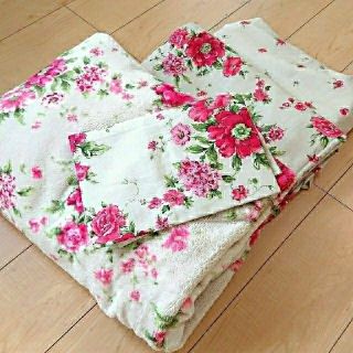 ローラアシュレイ(LAURA ASHLEY)の【新品未使用】ローラアシュレイ シングル 4点セット(シーツ/カバー)