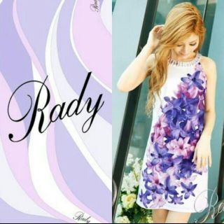 レディー(Rady)のRady エレフラ オルテンシア 2着 試着のみ(ミニワンピース)