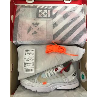 ナイキ(NIKE)のプレスト オフホワイト OFF-WHITE × NIKE AIR PRESTO (スニーカー)