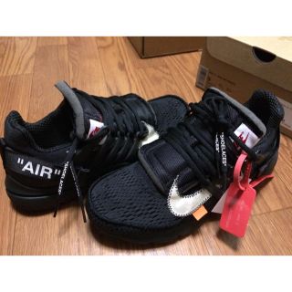 ナイキ(NIKE)のNike off-white presto ナイキ オフホワイト the ten(スニーカー)