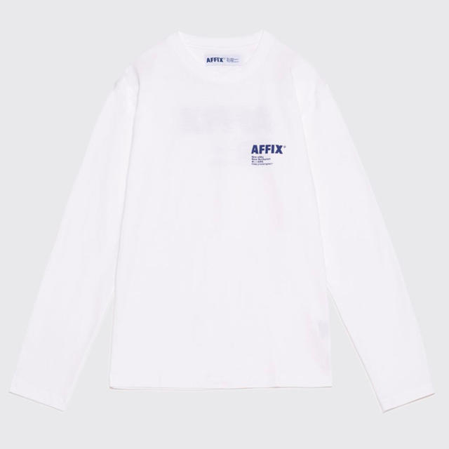 COMME des GARCONS(コムデギャルソン)のAffix Logo print 長袖シャツ XL kiko  メンズのトップス(Tシャツ/カットソー(七分/長袖))の商品写真