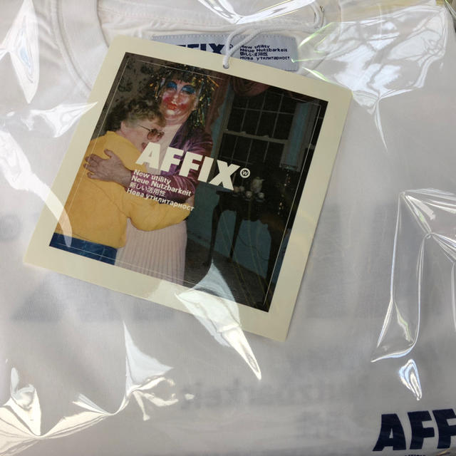 COMME des GARCONS(コムデギャルソン)のAffix Logo print 長袖シャツ XL kiko  メンズのトップス(Tシャツ/カットソー(七分/長袖))の商品写真