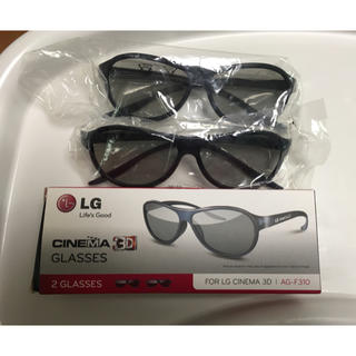 【新品】LG 3D GLASSES AG-F310です。二個入り(サングラス/メガネ)