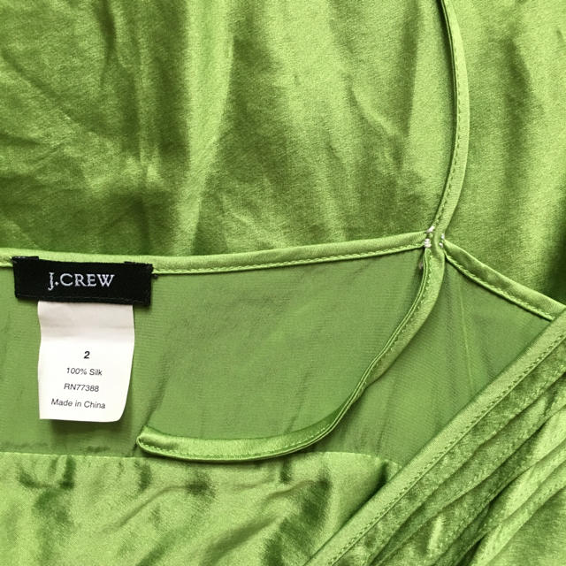 J.Crew(ジェイクルー)の★spy様専用 ★若草グリーンのキャミソール レディースのトップス(キャミソール)の商品写真