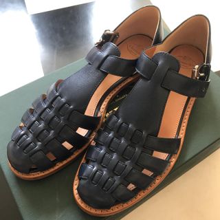 チャーチ(Church's)のChurch's KELSEYサンダル ネイビー 23.5〜24cm(サンダル)