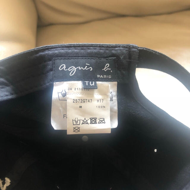 agnes b.(アニエスベー)のagnes b. キャップ メンズの帽子(キャップ)の商品写真