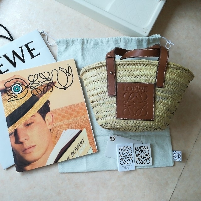 バッグ百貨店購入 新品 ロエベ　LOEWE　バスケット　スモール　かご　カゴ