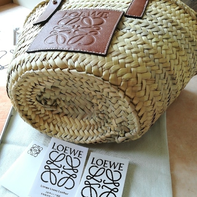 百貨店購入 新品 ロエベ LOEWE バスケット スモール かご カゴ 最愛