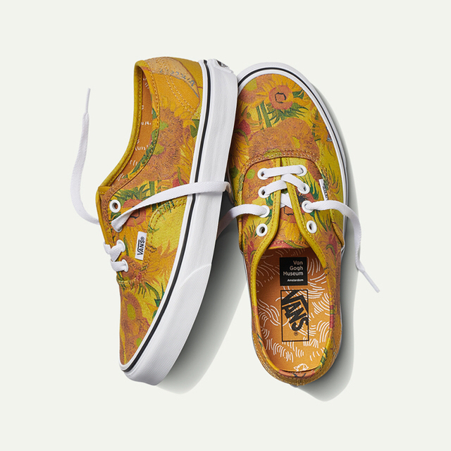 27.5cm VANS AUTHENTIC GOGH SUNFLOWERS