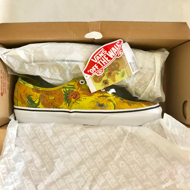 27.5cm VANS AUTHENTIC GOGH SUNFLOWERS