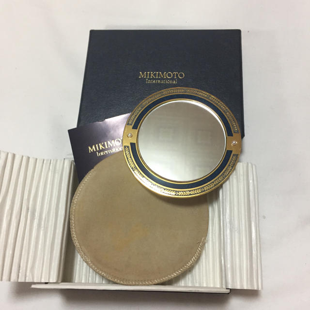 MIKIMOTO(ミキモト)のミキモト  手鏡 ミラー レディースのファッション小物(ミラー)の商品写真