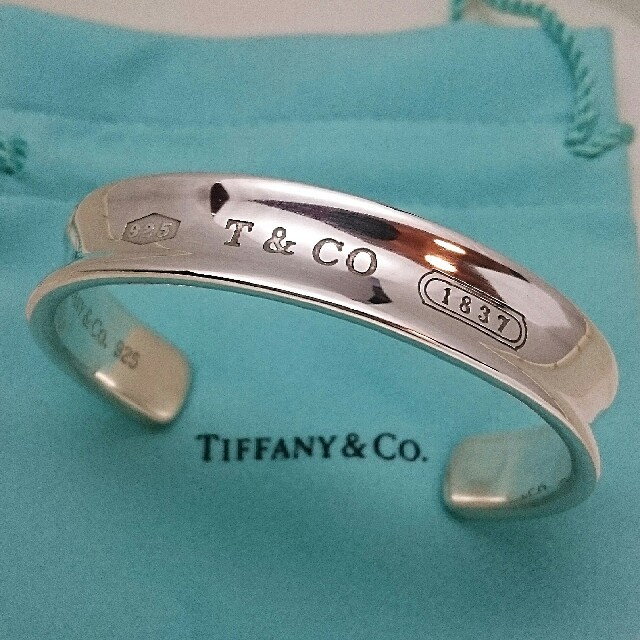 Tiffany & Co. - TIFFANY&Co. ティファニー 1837 カフ バングル / ブレスレットの通販 by ゴロリ's