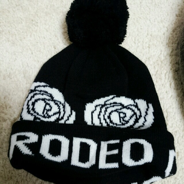 RODEO CROWNS(ロデオクラウンズ)のロデオクラウン ニット帽 レディースの帽子(ニット帽/ビーニー)の商品写真