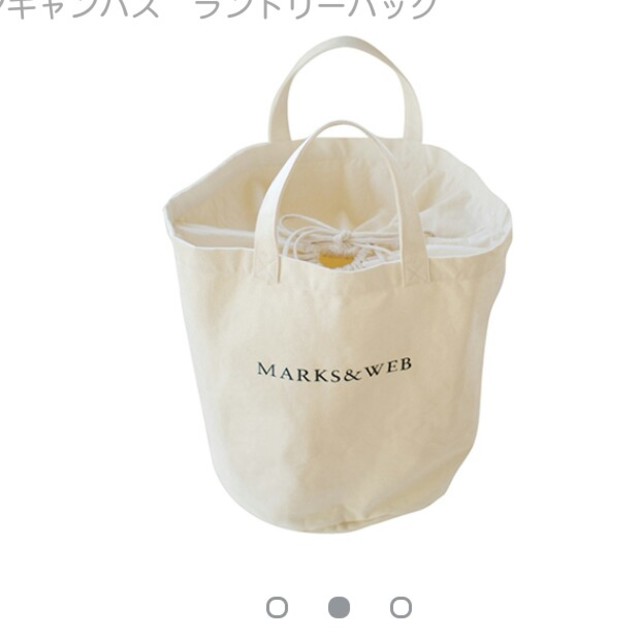 MARKS&WEB(マークスアンドウェブ)のコットンキャンバストートバッグ・ランドリーバッグ レディースのバッグ(トートバッグ)の商品写真