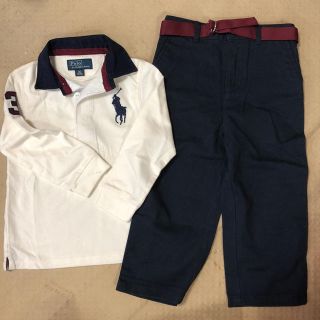 ポロラルフローレン(POLO RALPH LAUREN)のラルフローレン男の子90センチ ポロ&ズボンセット(その他)